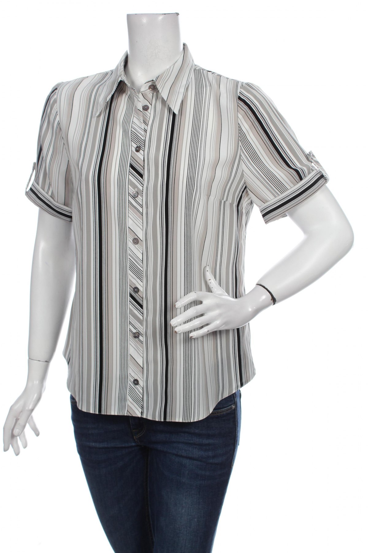 Γυναικείο πουκάμισο Canda, Μέγεθος M, Χρώμα Πολύχρωμο, Τιμή 9,28 €