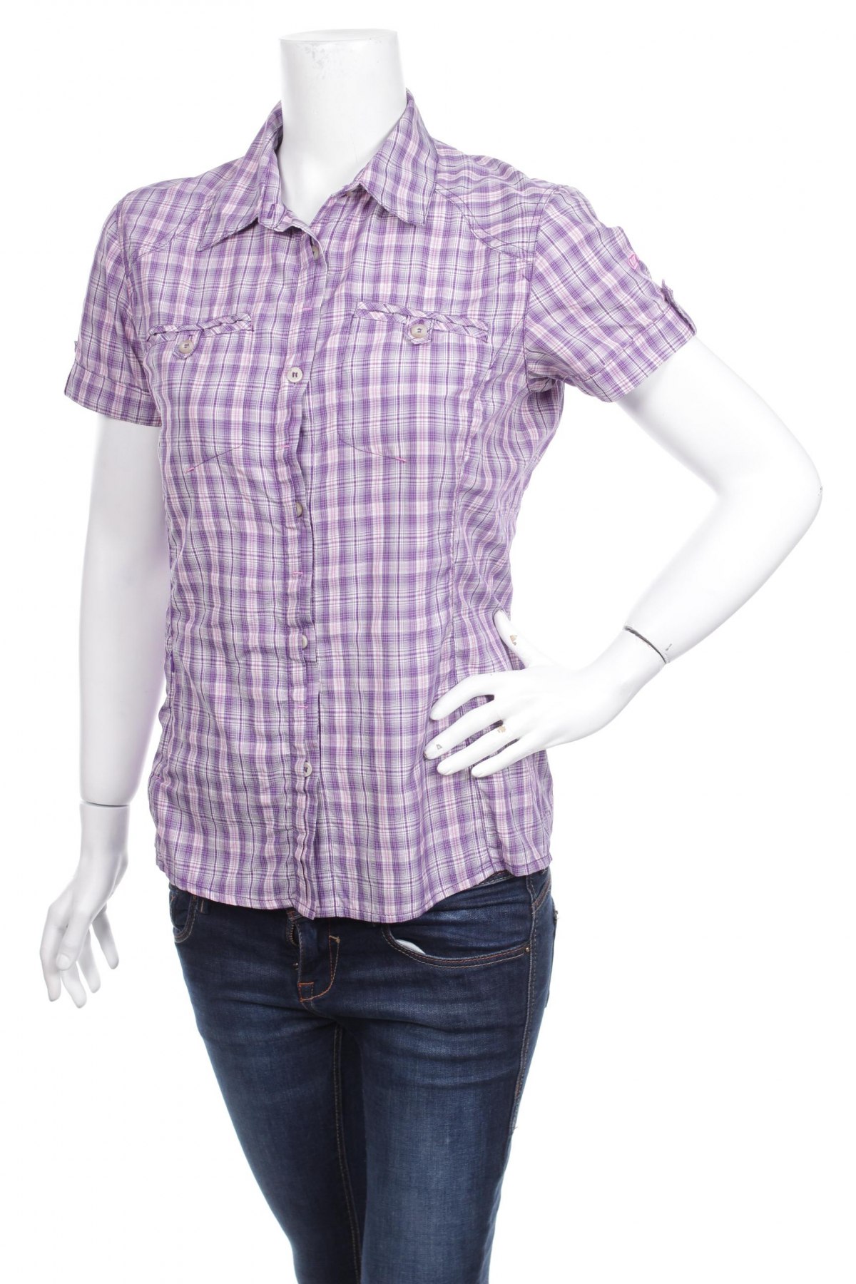 Γυναικείο πουκάμισο K Tec, Μέγεθος M, Χρώμα Βιολετί, Τιμή 10,52 €