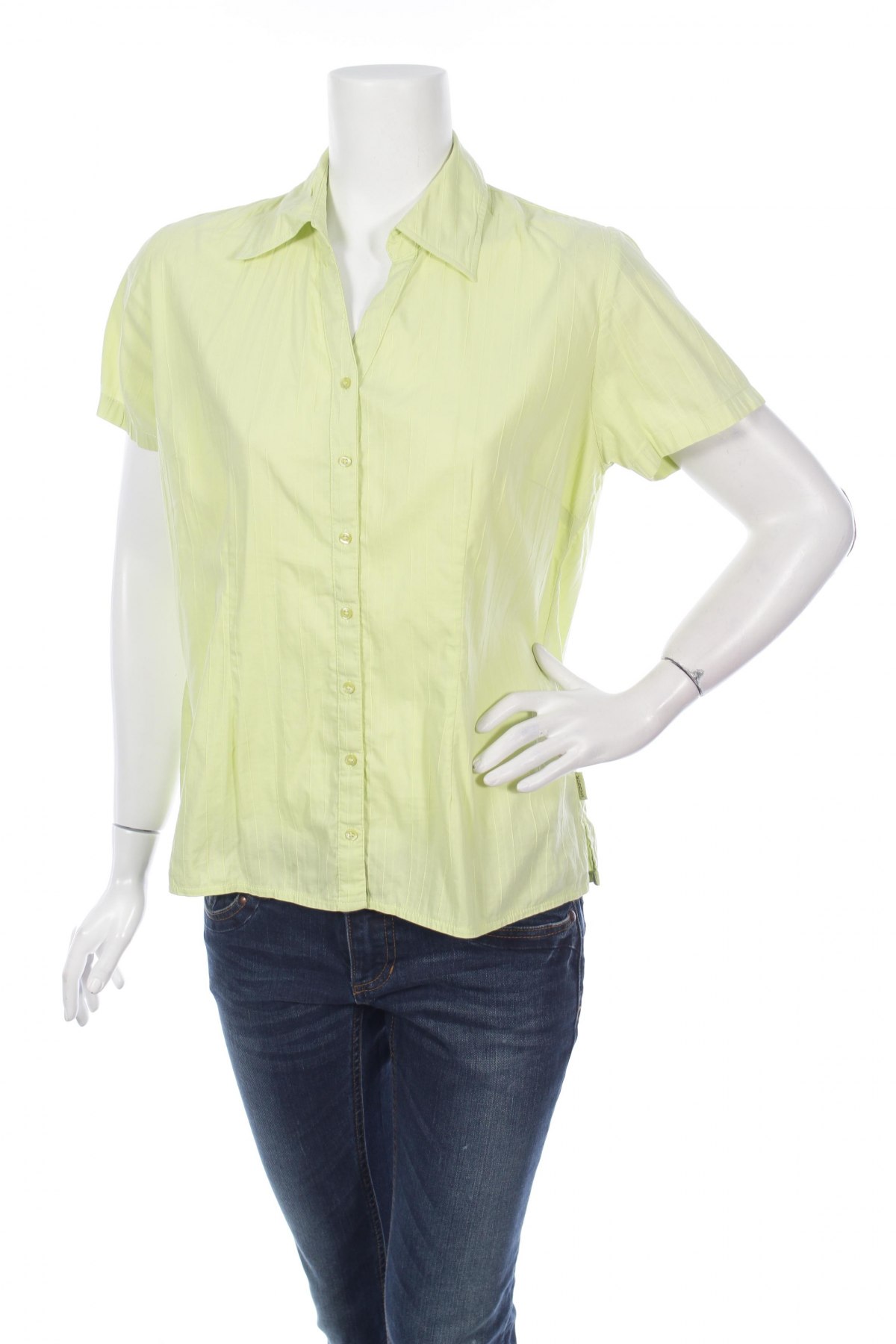 Γυναικείο πουκάμισο Kenny S., Μέγεθος L, Χρώμα Πράσινο, Τιμή 10,52 €