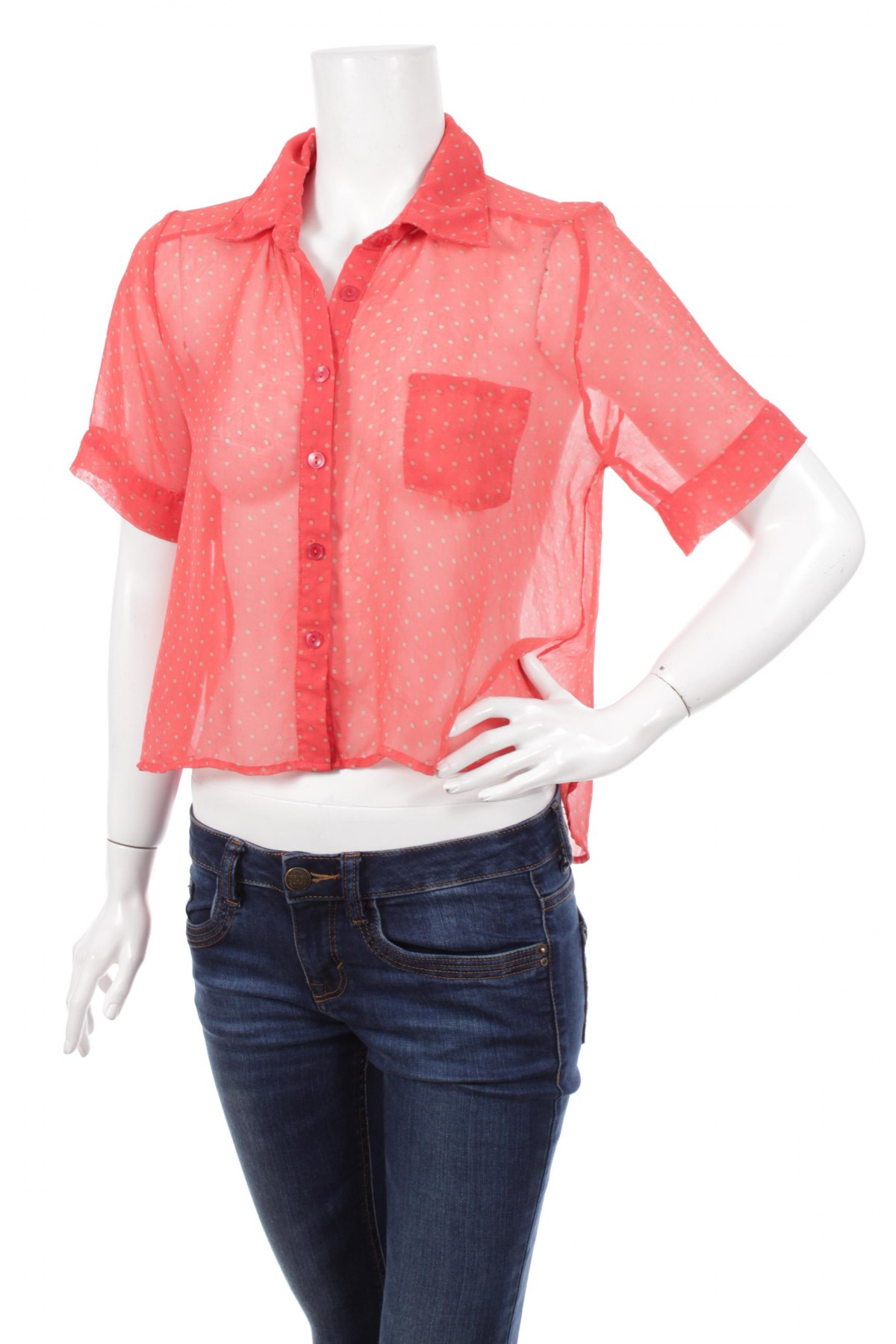 Γυναικείο πουκάμισο Seductions, Μέγεθος M, Χρώμα Κόκκινο, Τιμή 9,28 €