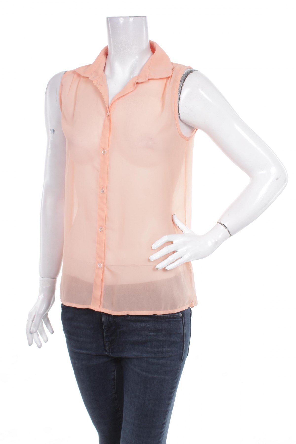 Γυναικείο πουκάμισο Sparkz, Μέγεθος S, Χρώμα Πορτοκαλί, Τιμή 10,52 €