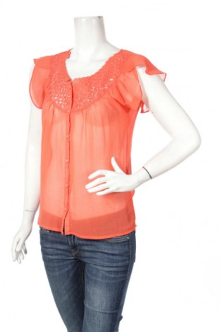 Дамска риза Ally, Размер M, Цвят Оранжев, Цена 18,00 лв.