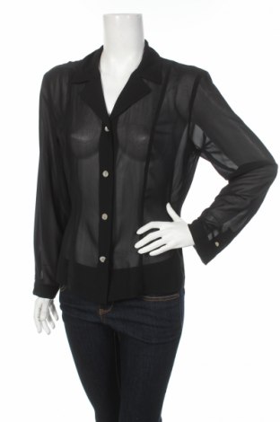 Γυναικείο πουκάμισο, Μέγεθος M, Χρώμα Μαύρο, Τιμή 14,23 €