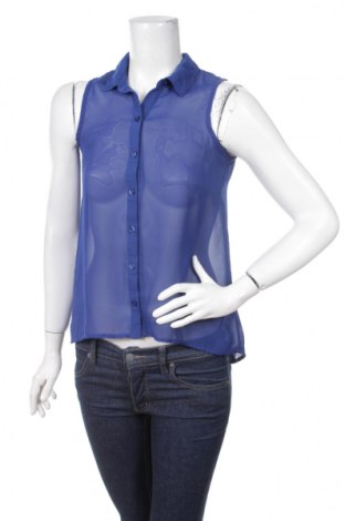 Γυναικείο πουκάμισο Aeropostale, Μέγεθος S, Χρώμα Μπλέ, Τιμή 11,75 €