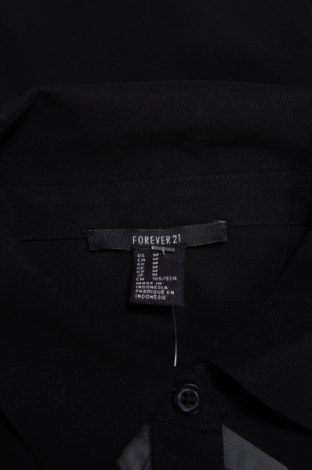 Γυναικείο πουκάμισο Forever 21, Μέγεθος M, Χρώμα Μαύρο, Τιμή 10,52 €