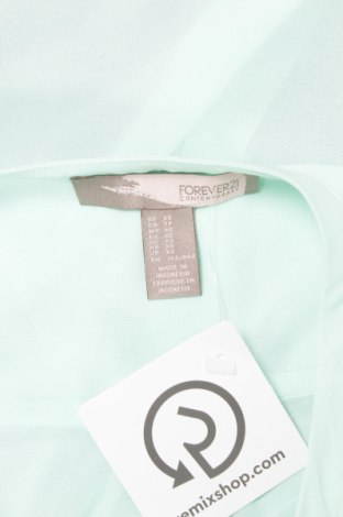 Γυναικείο πουκάμισο Forever 21, Μέγεθος XS, Χρώμα Πράσινο, Τιμή 18,04 €
