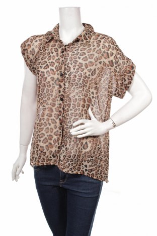 Γυναικείο πουκάμισο No Boundaries, Μέγεθος XL, Χρώμα Πολύχρωμο, Τιμή 10,52 €