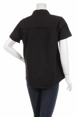 Γυναικείο πουκάμισο Numph, Μέγεθος M, Χρώμα Μαύρο, Τιμή 18,56 €
