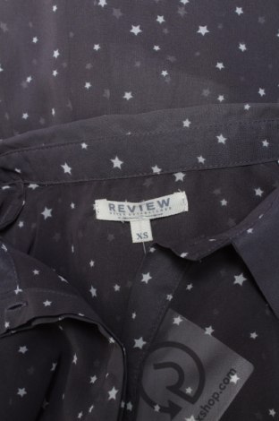Γυναικείο πουκάμισο Review, Μέγεθος XS, Χρώμα Γκρί, Τιμή 11,75 €