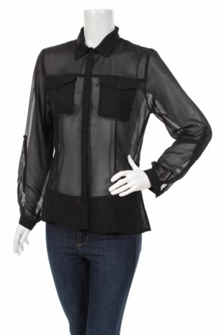 Γυναικείο πουκάμισο Truth, Μέγεθος L, Χρώμα Μαύρο, Τιμή 22,16 €