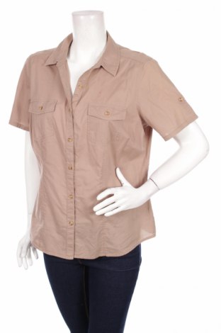 Γυναικείο πουκάμισο Yessica, Μέγεθος XL, Χρώμα Καφέ, Τιμή 14,43 €