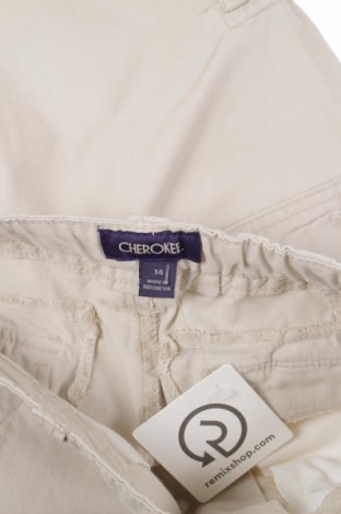 Детски панталон Cherokee, Размер 14-15y/ 168-170 см, Цвят Бежов, Цена 18,00 лв.