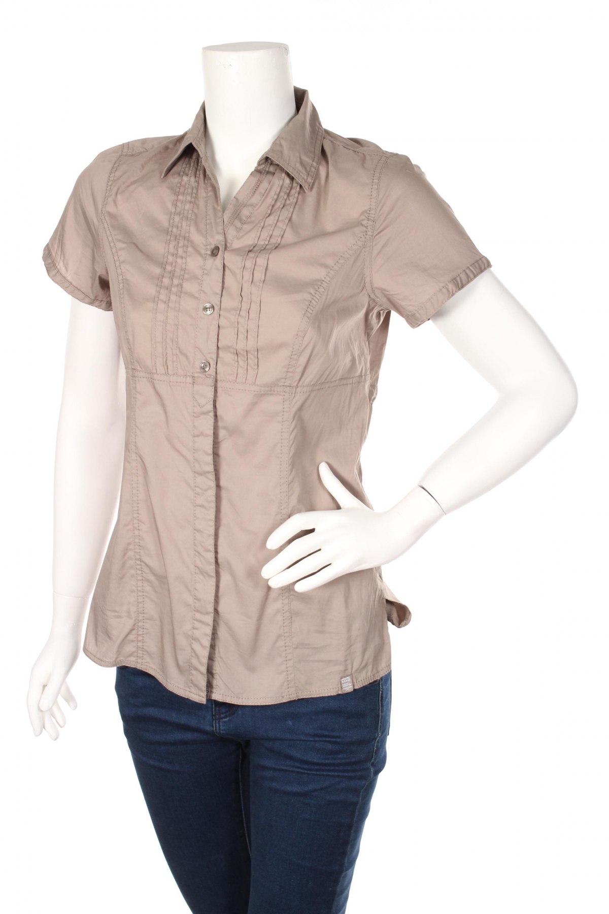 Γυναικείο πουκάμισο Cecil, Μέγεθος XS, Χρώμα  Μπέζ, Τιμή 8,66 €