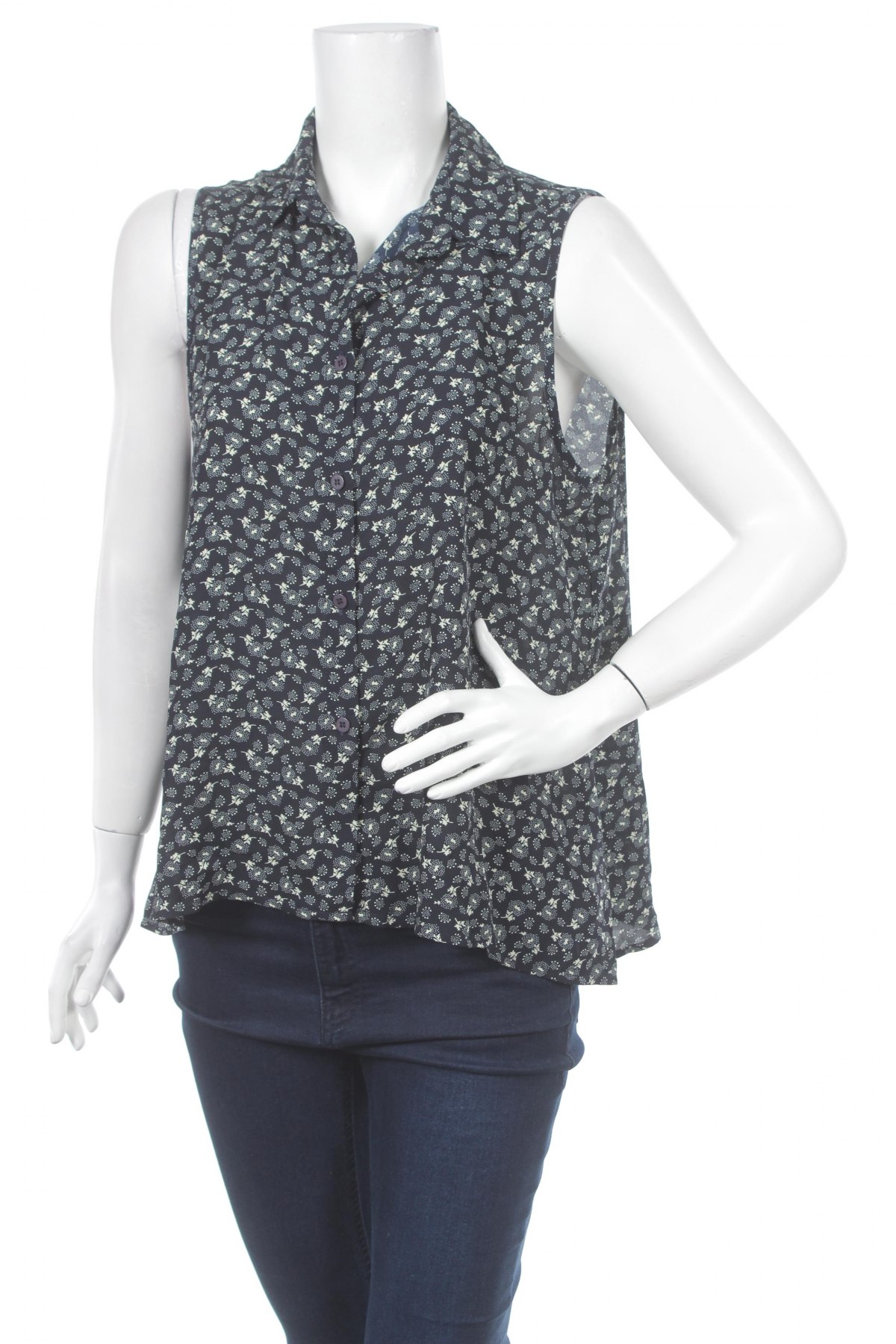Γυναικείο πουκάμισο Cotton On, Μέγεθος S, Χρώμα Μπλέ, Τιμή 11,13 €