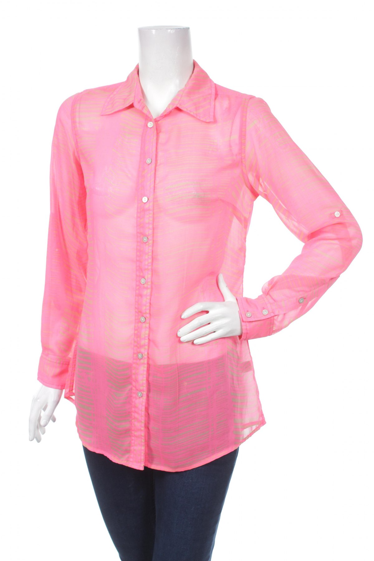 Γυναικείο πουκάμισο Gina, Μέγεθος M, Χρώμα Ρόζ , Τιμή 12,99 €