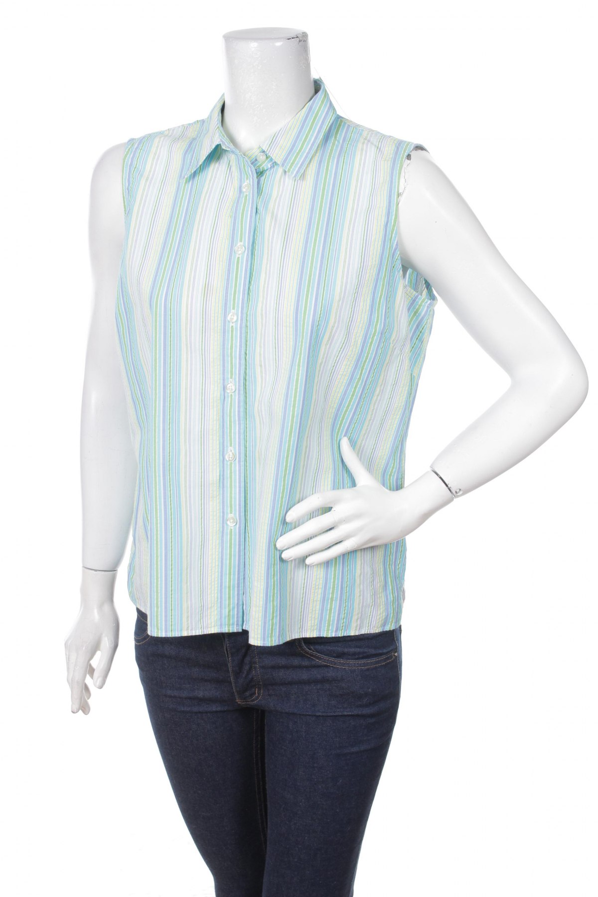 Γυναικείο πουκάμισο Land's End, Μέγεθος M, Χρώμα Πολύχρωμο, Τιμή 11,75 €
