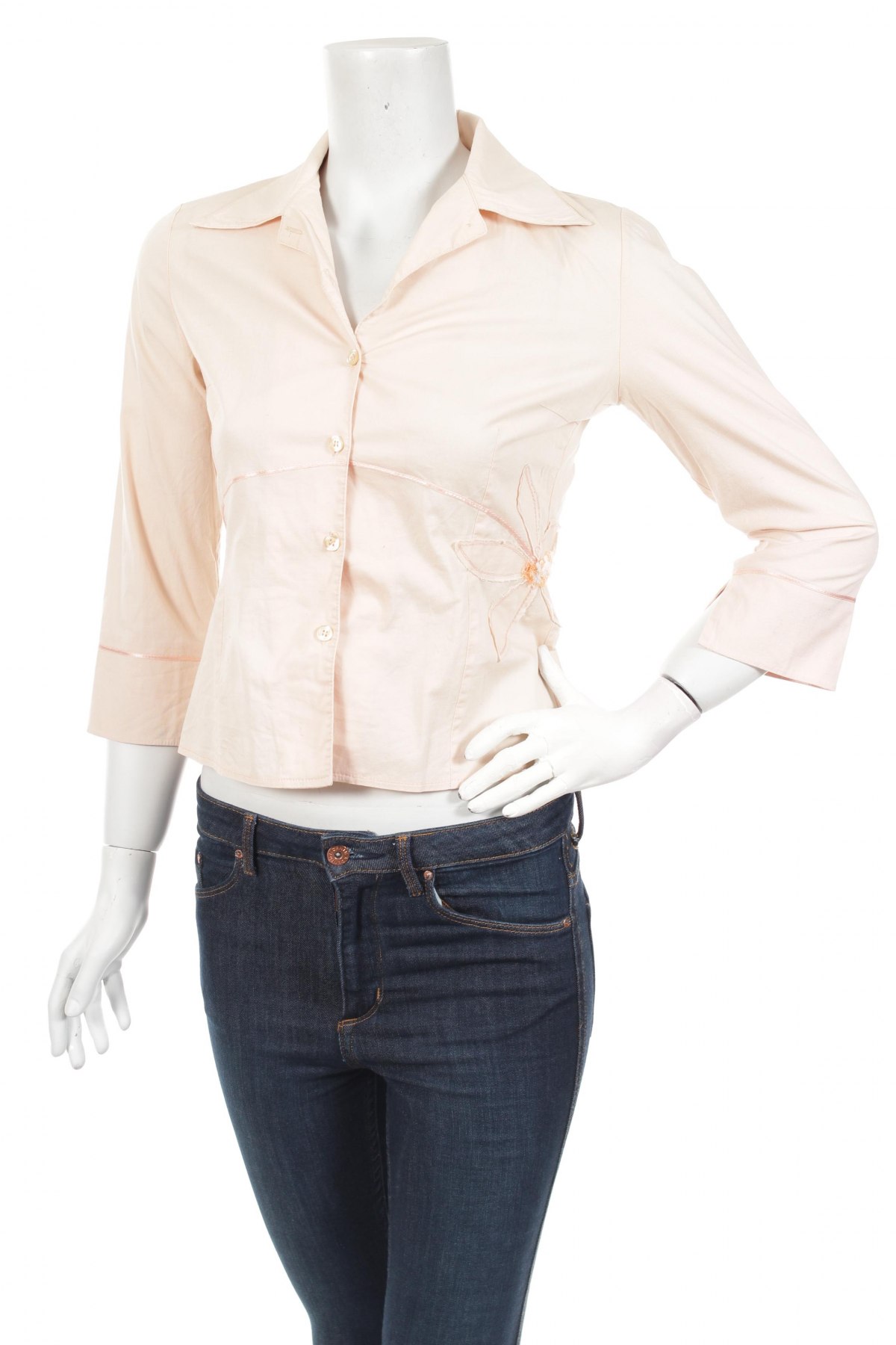 Γυναικείο πουκάμισο, Μέγεθος XS, Χρώμα Πορτοκαλί, Τιμή 20,10 €