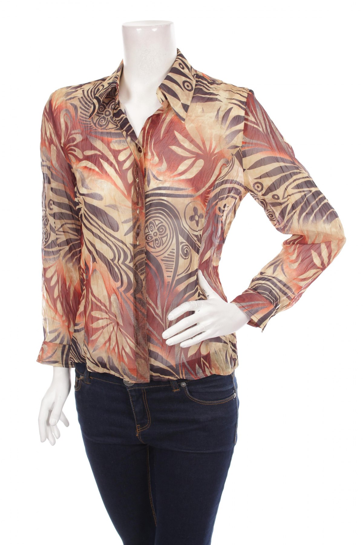 Γυναικείο πουκάμισο Your Sixth Sense, Μέγεθος M, Χρώμα Πολύχρωμο, Τιμή 18,04 €