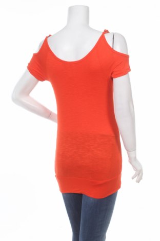 Дамска блуза Bisou Bisou By Michele Bohbot, Размер M, Цвят Оранжев, Цена 18,00 лв.