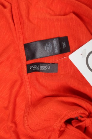 Дамска блуза Bisou Bisou By Michele Bohbot, Размер M, Цвят Оранжев, Цена 18,00 лв.