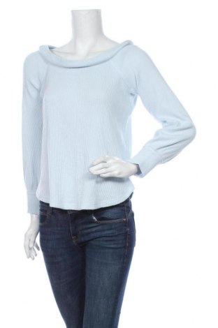 Damen Shirt Abercrombie & Fitch, Größe S, Farbe Blau, 60% Baumwolle, 40% Polyester, Preis 11,12 €