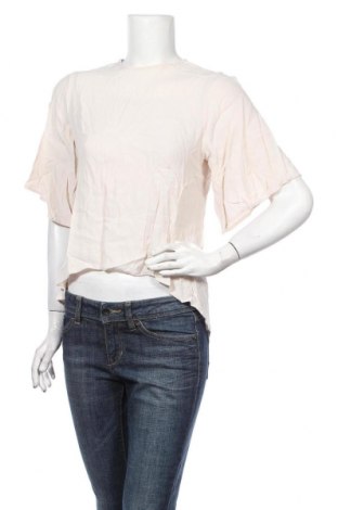 Дамска блуза Ahlens, Размер M, Цвят Бежов, Вискоза, Цена 13,65 лв.