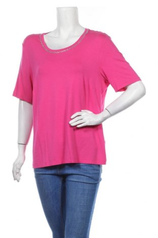 Дамска блуза Atelier GS, Размер XL, Цвят Розов, 92% вискоза, 8% еластан, Цена 15,02 лв.