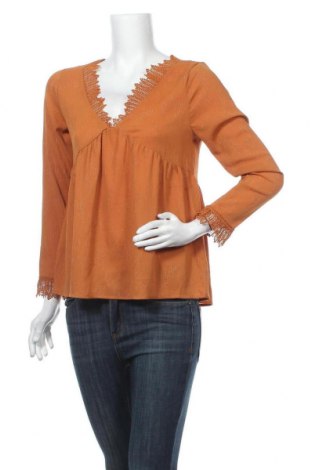 Дамска блуза Axara, Размер M, Цвят Оранжев, Полиестер, Цена 13,23 лв.