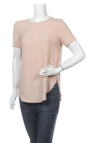 Дамска блуза H&M, Размер M, Цвят Бежов, Вискоза, Цена 10,92 лв.