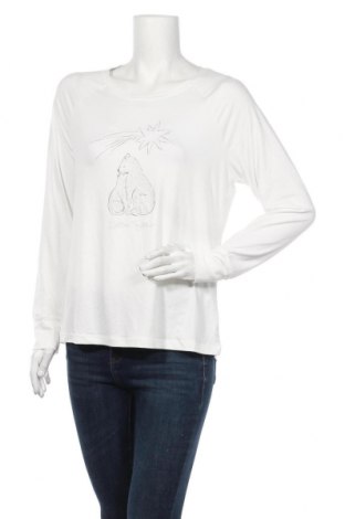 Damen Shirt La Vie En Rose, Größe M, Farbe Weiß, 97% Polyester, 3% Elastan, Preis 5,43 €