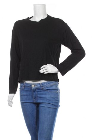 Дамска блуза Monki, Размер S, Цвят Черен, 50% памук, 50% модал, Цена 6,82 лв.