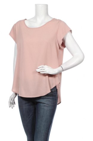 Дамска блуза ONLY, Размер L, Цвят Розов, 97% полиестер, 3% еластан, Цена 16,38 лв.