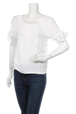 Damen Shirt Q/S by S.Oliver, Größe XXS, Farbe Weiß, Viskose, Preis 12,45 €