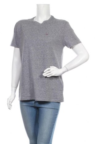 Damen Shirt Tommy Hilfiger, Größe M, Farbe Grau, 50% Polyester, 38% Baumwolle, 12% Viskose, Preis 34,61 €
