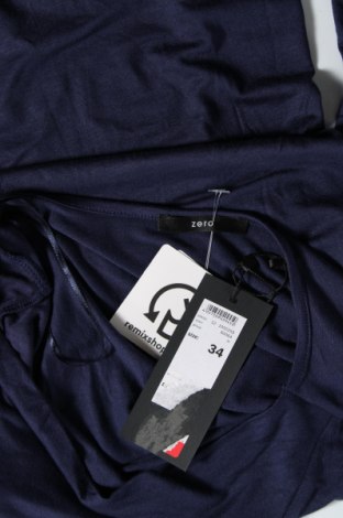 Γυναικεία μπλούζα Zero, Μέγεθος XS, Χρώμα Μπλέ, 95% βισκόζη, 5% ελαστάνη, Τιμή 16,29 €