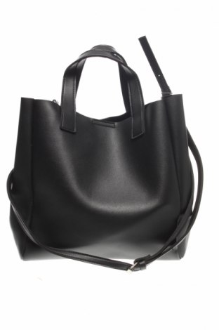 Γυναικεία τσάντα, Χρώμα Μαύρο, Δερματίνη, Τιμή 23,38 €