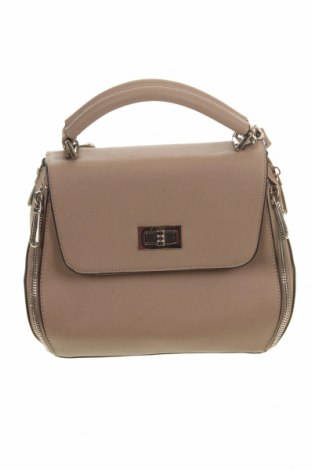 Γυναικεία τσάντα Flora & Co, Χρώμα  Μπέζ, Δερματίνη, Τιμή 18,19 €