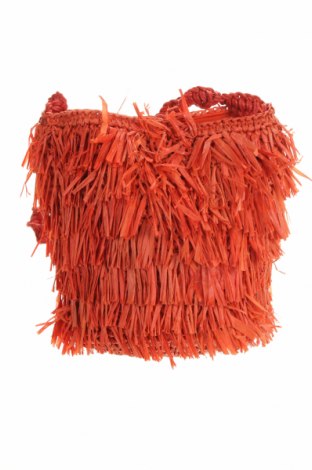 Дамска чанта Kookai, Цвят Оранжев, Други материали, Цена 24,99 лв.