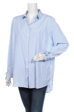 Γυναικείο πουκάμισο Clockhouse, Μέγεθος XXL, Χρώμα Μπλέ, 52% βαμβάκι, 48% πολυεστέρας, Τιμή 16,89 €