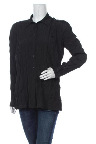 Γυναικείο πουκάμισο Na-Kd, Μέγεθος M, Χρώμα Μαύρο, Πολυεστέρας, Τιμή 16,29 €