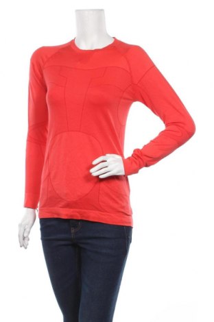 Дамска спортна блуза Crivit, Размер L, Цвят Оранжев, 61% полиамид, 31% полиестер, 8% еластан, Цена 13,65 лв.