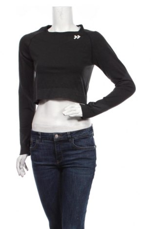Дамска спортна блуза Lager 157, Размер M, Цвят Черен, 65% полиамид, 35% полиестер, Цена 13,65 лв.