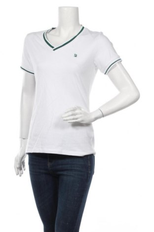 Дамска тениска Giorgio Di Mare, Размер L, Цвят Бял, 95% памук, 5% еластан, Цена 28,12 лв.