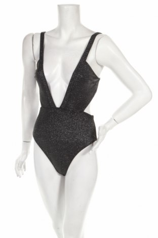 Costum de baie de damă ASOS, Mărime M, Culoare Negru, 91% poliamidă, 9% elastan, Preț 96,71 Lei