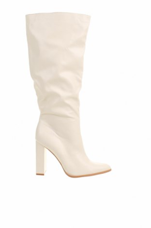 Γυναικείες μπότες Public Desire, Μέγεθος 39, Χρώμα Λευκό, Δερματίνη, Τιμή 38,27 €