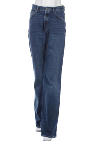 Дамски дънки Massimo Dutti, Размер M, Цвят Син, 100% памук, Цена 66,00 лв.
