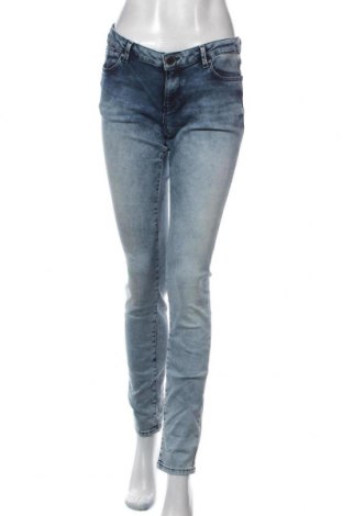 Damskie jeansy S.Oliver, Rozmiar L, Kolor Niebieski, 66% bawełna, 20% poliester, 11% wiskoza, 3% elastyna, Cena 49,58 zł