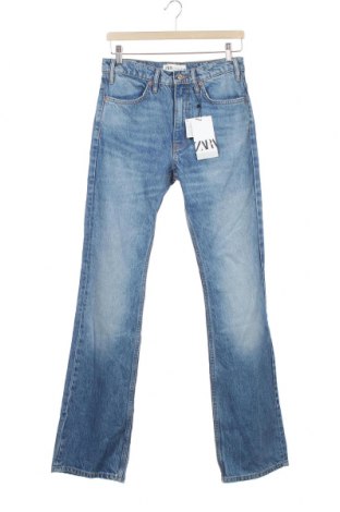 Dámske džínsy  Zara, Veľkosť S, Farba Modrá, 57% bavlna, 43% lyocell, Cena  13,50 €