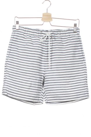 Дамски къс панталон H&M, Размер L, Цвят Бял, 75% лен, 25% полиестер, Цена 17,74 лв.