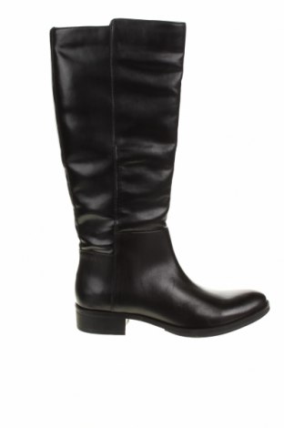 Γυναικεία παπούτσια Geox, Μέγεθος 37, Χρώμα Μαύρο, Δερματίνη, γνήσιο δέρμα, Τιμή 92,52 €